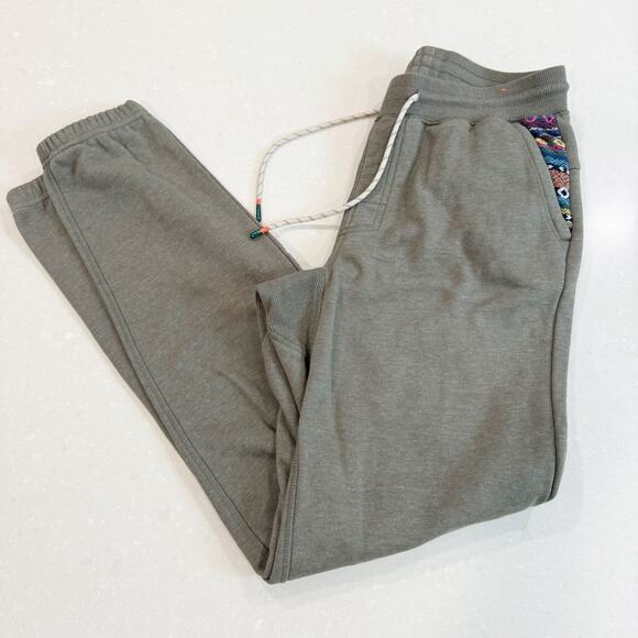 Howler Bros Mellow Mono Joggers Sweatpants Dusky Green Heather Small - Picture 2 of 10